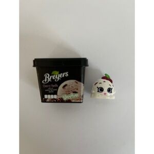 Shopkins Breyers Cherry Vanilla Ice Cream Figurine